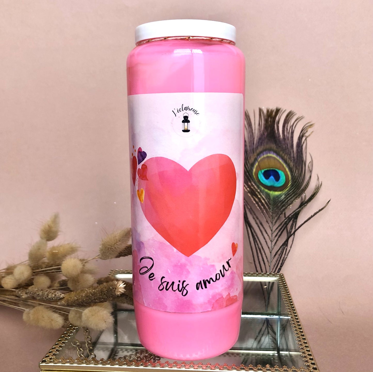 Novena candle "I am love" ~to find love~