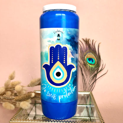 Novena candle "I am protection" ~to protect yourself from negative energies~
