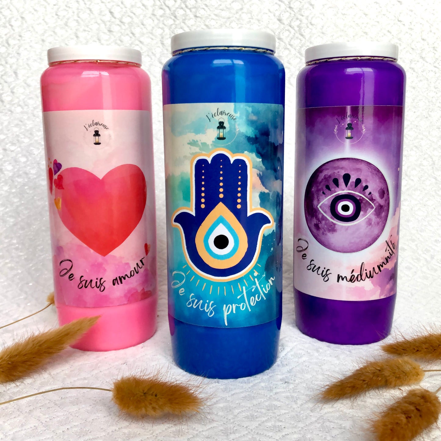Novena candle "I am protection" ~to protect yourself from negative energies~